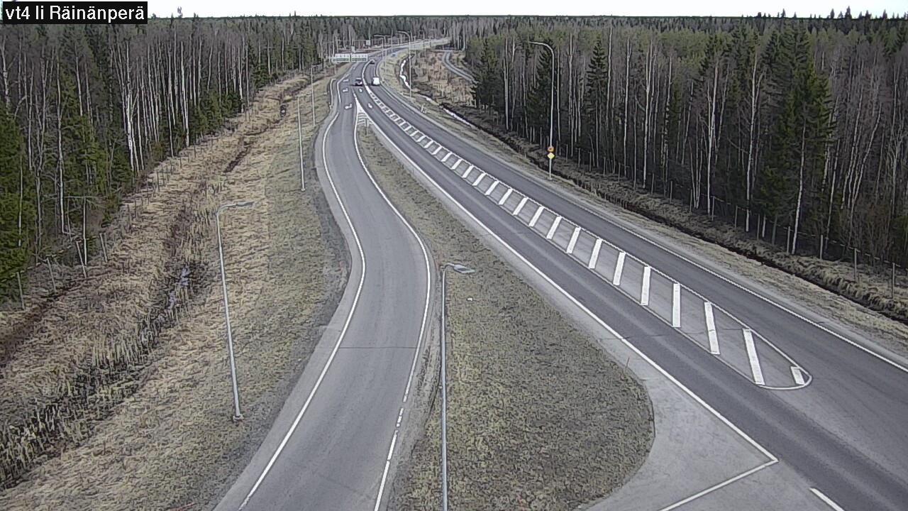 Weather Camera Image Väg 4 Ijo, Räinänperä, Ii, Pohjois-Pohjanmaa