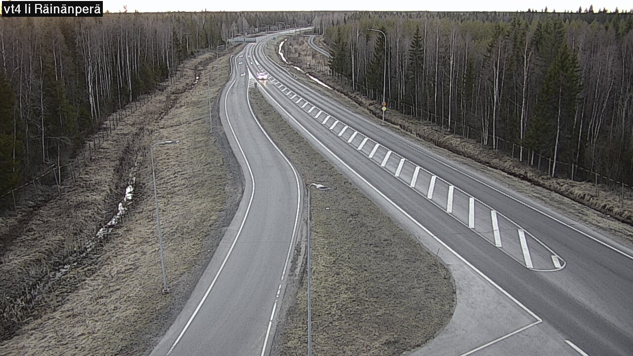 Weather Camera Image Väg 4 Ijo, Räinänperä, Ii, Pohjois-Pohjanmaa
