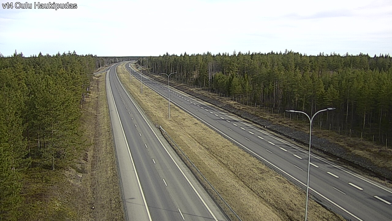 Kelikamerat Kuva Tie 4 Oulu, Haukipudas, Oulu, Pohjois-Pohjanmaa