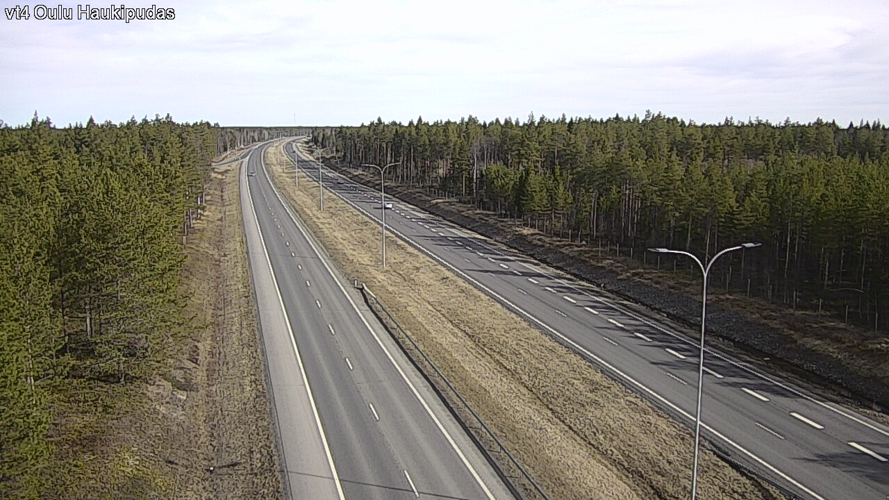 Kelikamerat Kuva Tie 4 Oulu, Haukipudas, Oulu, Pohjois-Pohjanmaa