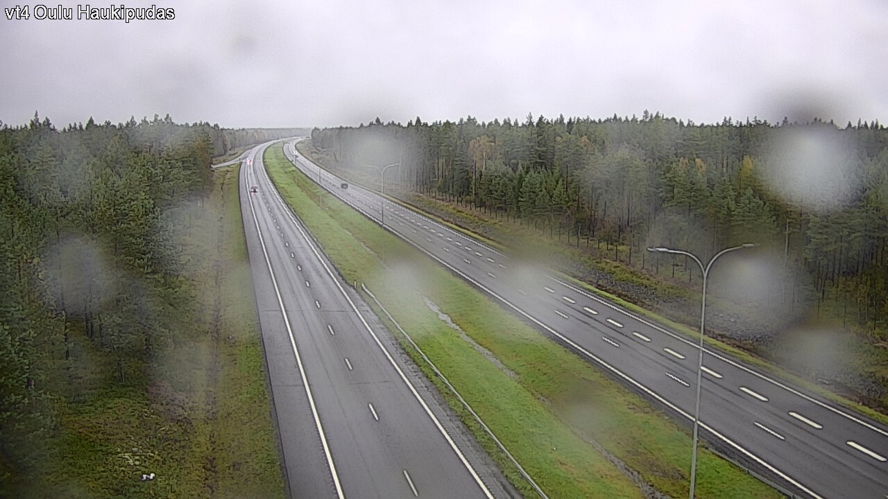 Weather Camera Image Road 4 Oulu, Haukipudas, Oulu, Pohjois-Pohjanmaa