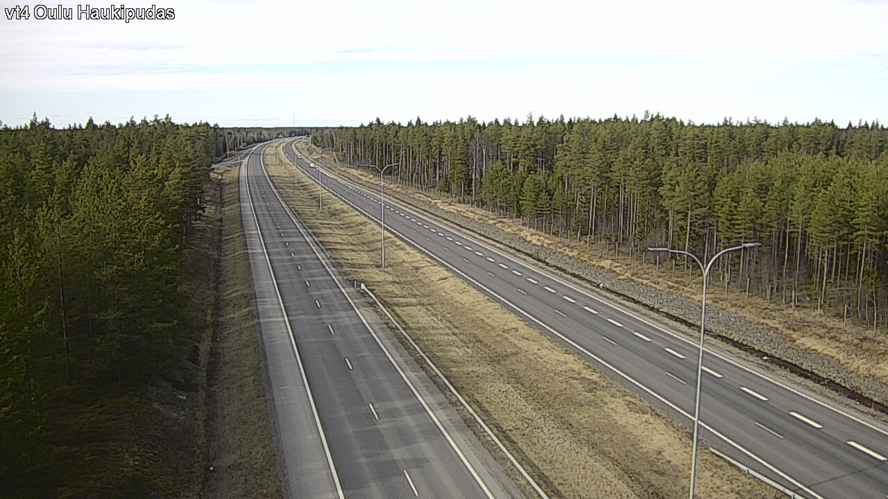 Kelikamerat Kuva Tie 4 Oulu, Haukipudas, Oulu, Pohjois-Pohjanmaa