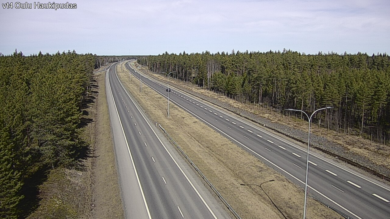Kelikamerat Kuva Tie 4 Oulu, Haukipudas, Oulu, Pohjois-Pohjanmaa
