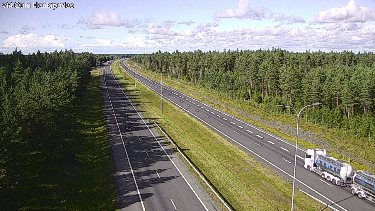 Kelikamerat Kuva Tie 4 Oulu, Haukipudas, Oulu, Pohjois-Pohjanmaa