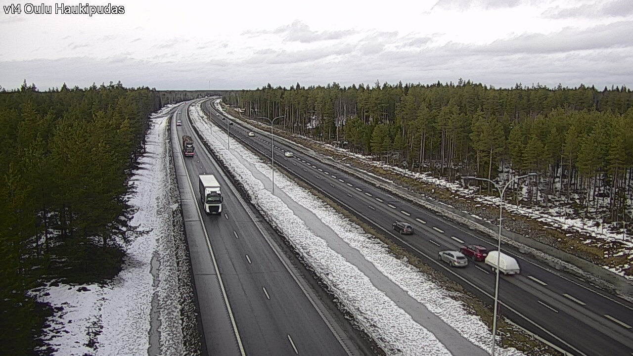 Kelikamerat Kuva Tie 4 Oulu, Haukipudas, Oulu, Pohjois-Pohjanmaa