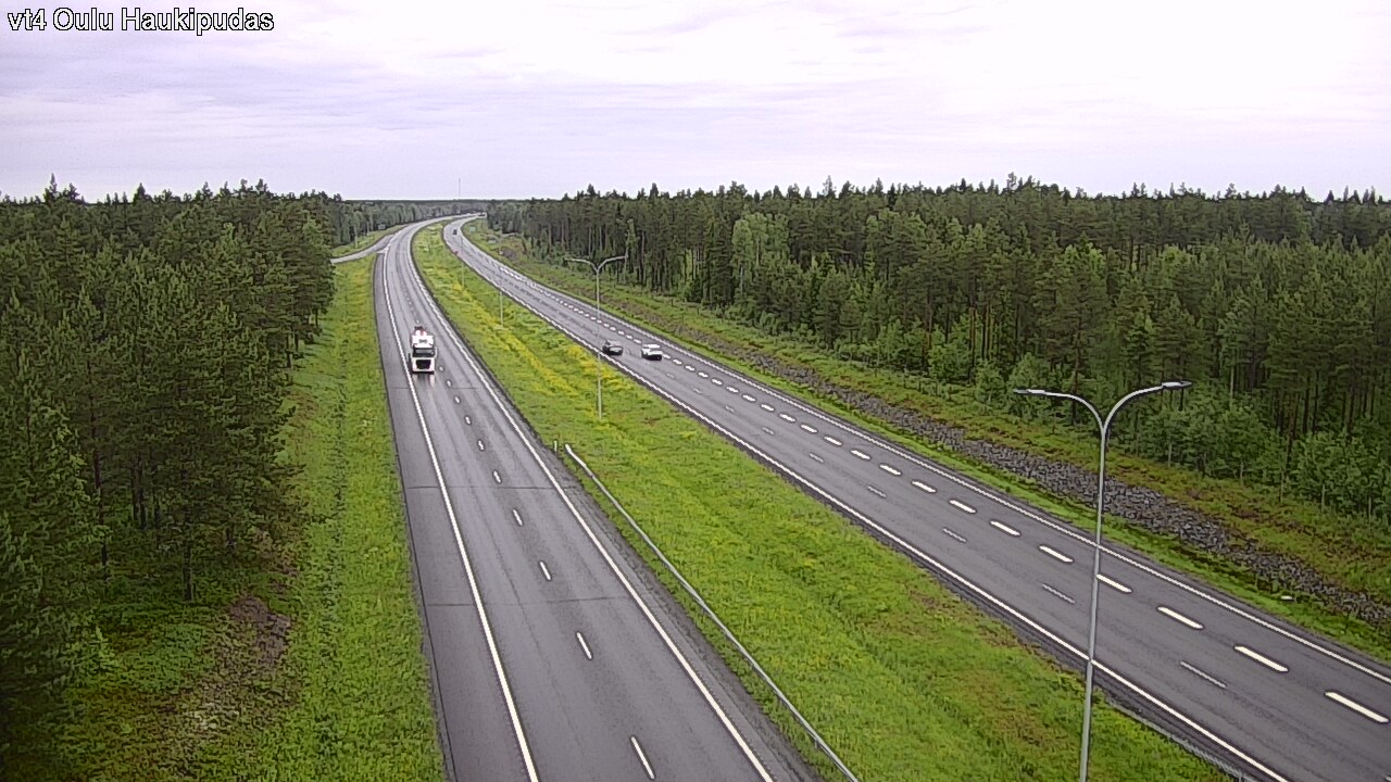 Kelikamerat Kuva Tie 4 Oulu, Haukipudas, Oulu, Pohjois-Pohjanmaa