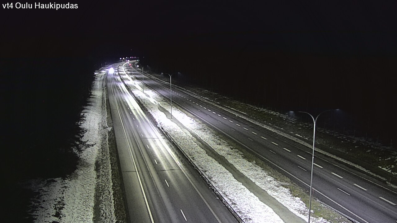 Kelikamerat Kuva Tie 4 Oulu, Haukipudas, Oulu, Pohjois-Pohjanmaa