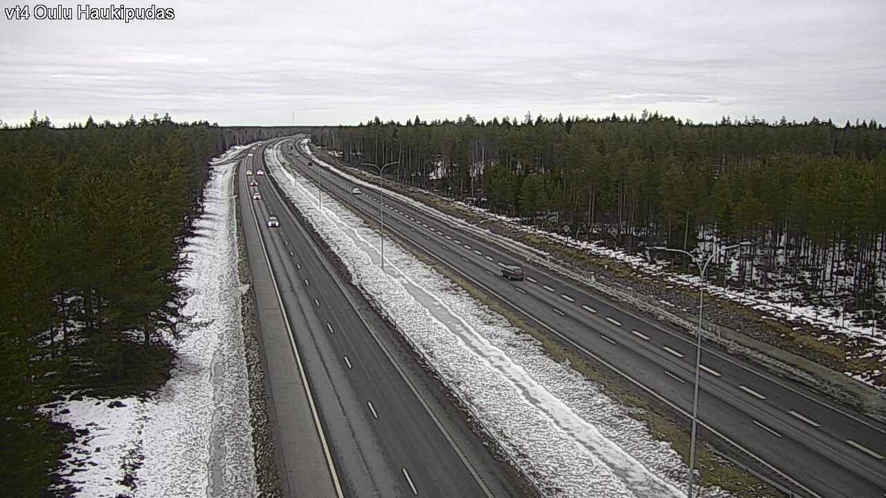 Kelikamerat Kuva Tie 4 Oulu, Haukipudas, Oulu, Pohjois-Pohjanmaa