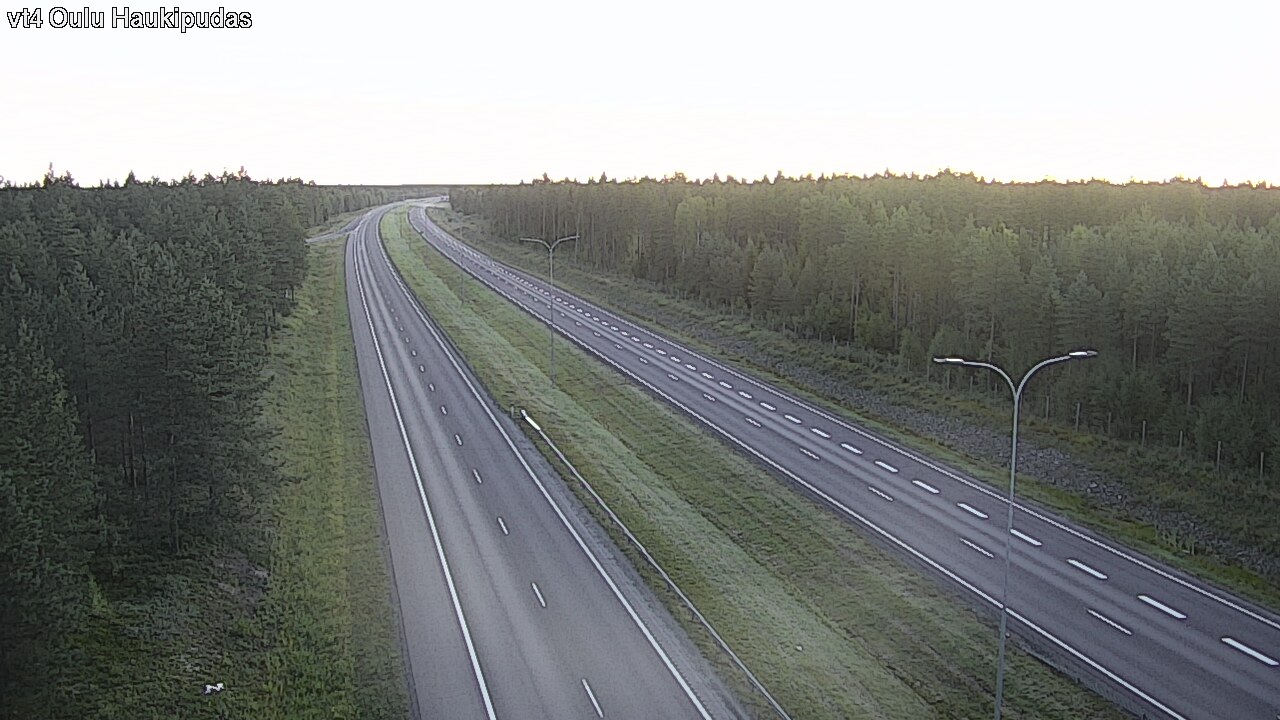 Kelikamerat Kuva Tie 4 Oulu, Haukipudas, Oulu, Pohjois-Pohjanmaa