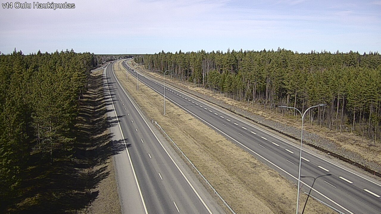 Kelikamerat Kuva Tie 4 Oulu, Haukipudas, Oulu, Pohjois-Pohjanmaa