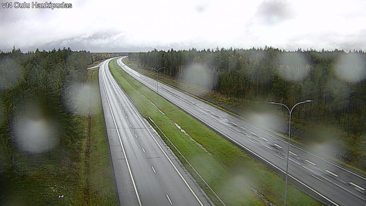 Weather Camera Image Road 4 Oulu, Haukipudas, Oulu, Pohjois-Pohjanmaa