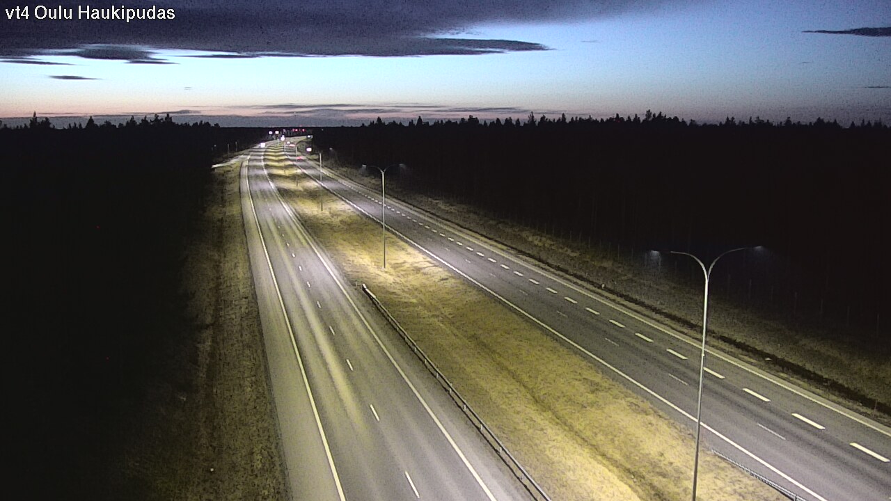 Kelikamerat Kuva Tie 4 Oulu, Haukipudas, Oulu, Pohjois-Pohjanmaa