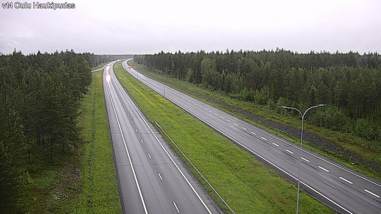 Kelikamerat Kuva Tie 4 Oulu, Haukipudas, Oulu, Pohjois-Pohjanmaa
