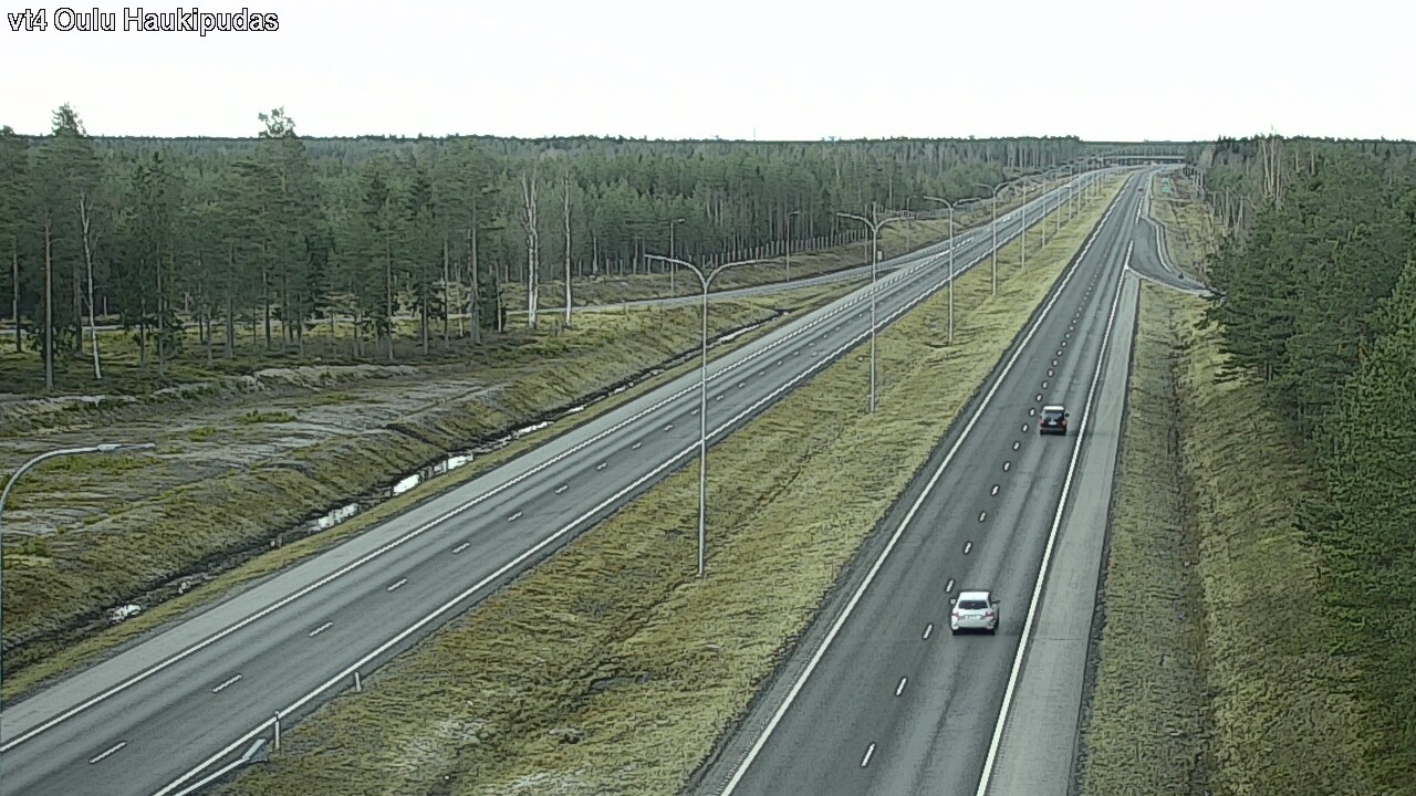 Kelikamerat Kuva Tie 4 Oulu, Haukipudas, Oulu, Pohjois-Pohjanmaa
