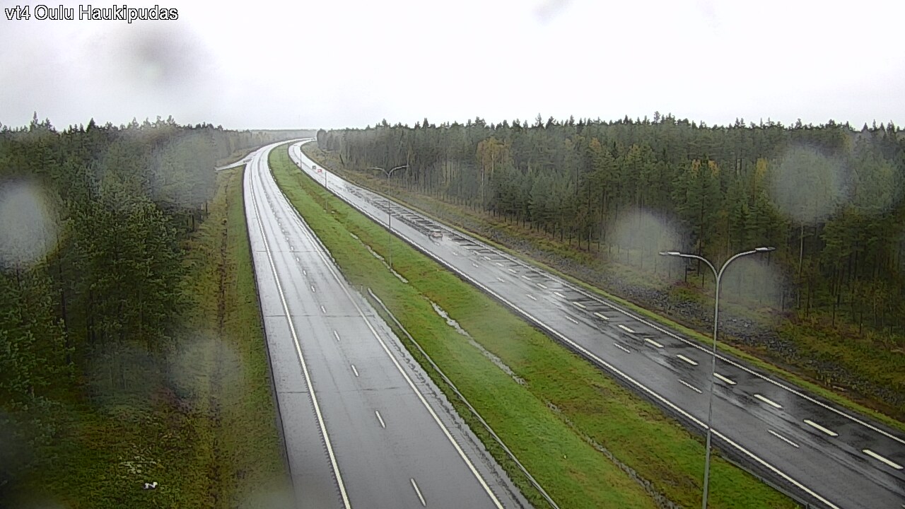 Weather Camera Image Road 4 Oulu, Haukipudas, Oulu, Pohjois-Pohjanmaa