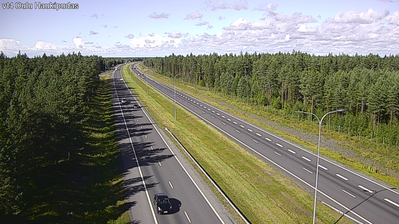 Kelikamerat Kuva Tie 4 Oulu, Haukipudas, Oulu, Pohjois-Pohjanmaa