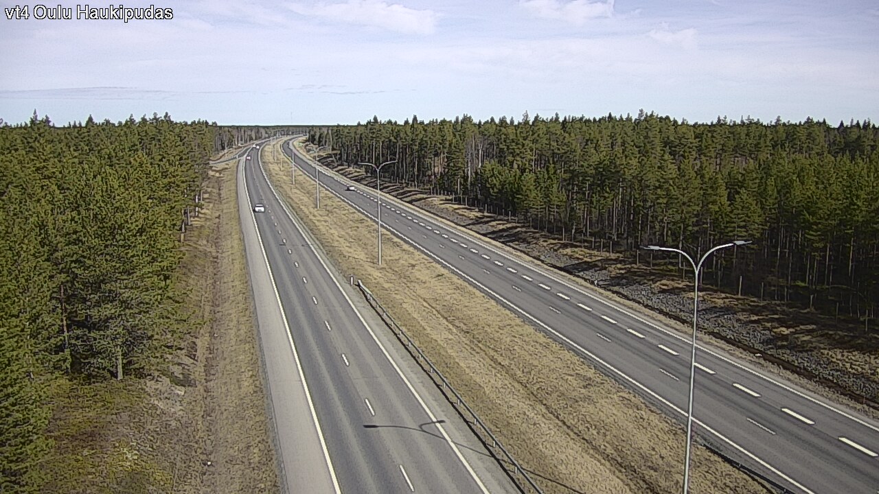 Kelikamerat Kuva Tie 4 Oulu, Haukipudas, Oulu, Pohjois-Pohjanmaa