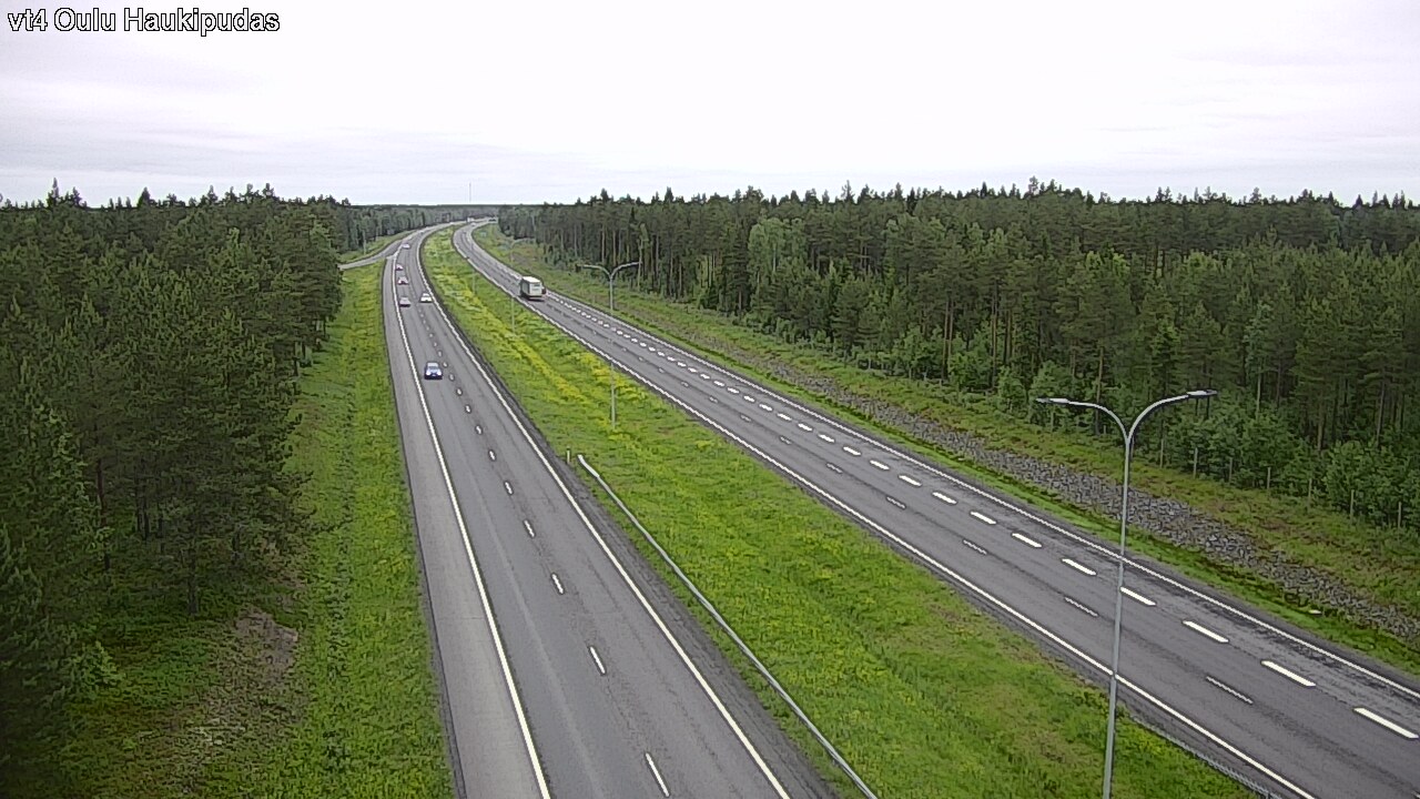 Kelikamerat Kuva Tie 4 Oulu, Haukipudas, Oulu, Pohjois-Pohjanmaa