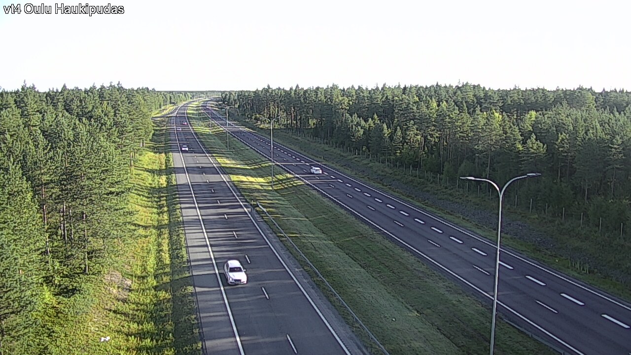 Weather Camera Image Road 4 Oulu, Haukipudas, Oulu, Pohjois-Pohjanmaa