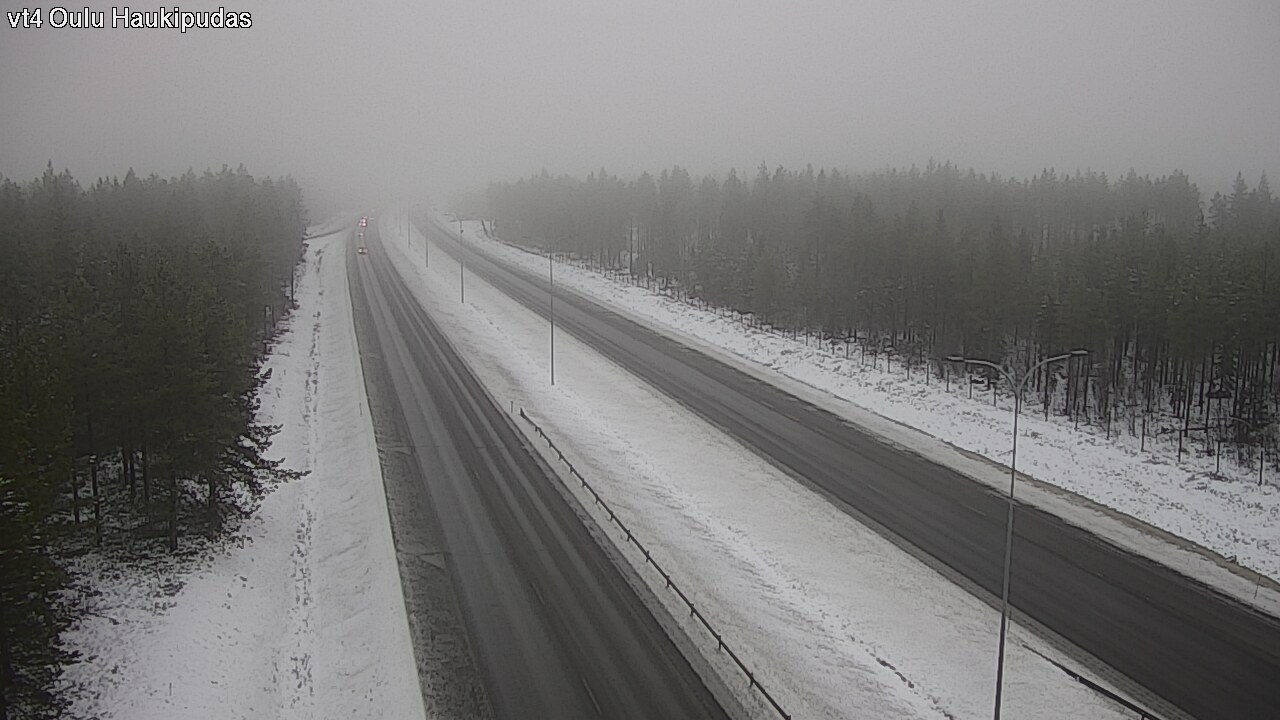 Weather Camera Image Road 4 Oulu, Haukipudas, Oulu, Pohjois-Pohjanmaa
