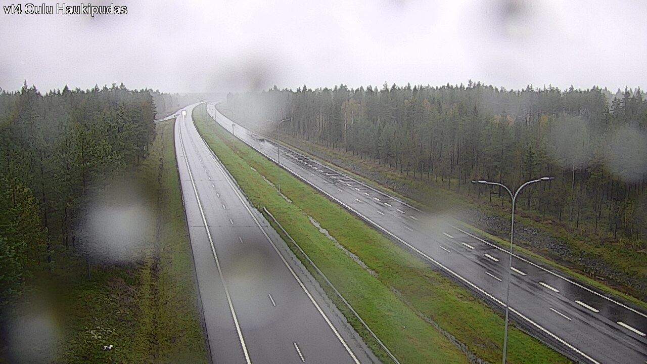Weather Camera Image Road 4 Oulu, Haukipudas, Oulu, Pohjois-Pohjanmaa