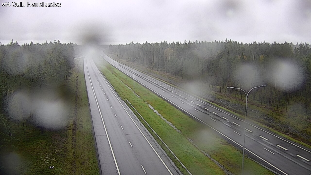 Weather Camera Image Road 4 Oulu, Haukipudas, Oulu, Pohjois-Pohjanmaa