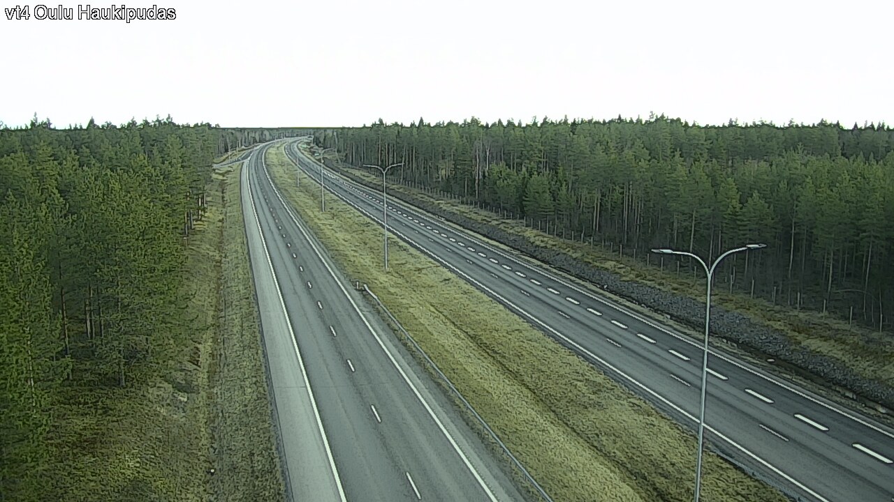 Kelikamerat Kuva Tie 4 Oulu, Haukipudas, Oulu, Pohjois-Pohjanmaa