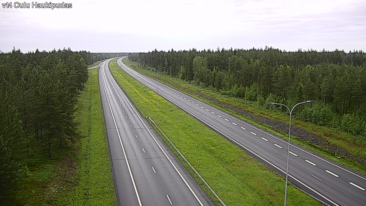 Kelikamerat Kuva Tie 4 Oulu, Haukipudas, Oulu, Pohjois-Pohjanmaa
