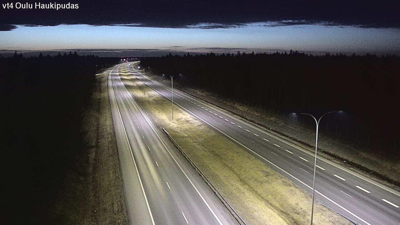 Kelikamerat Kuva Tie 4 Oulu, Haukipudas, Oulu, Pohjois-Pohjanmaa