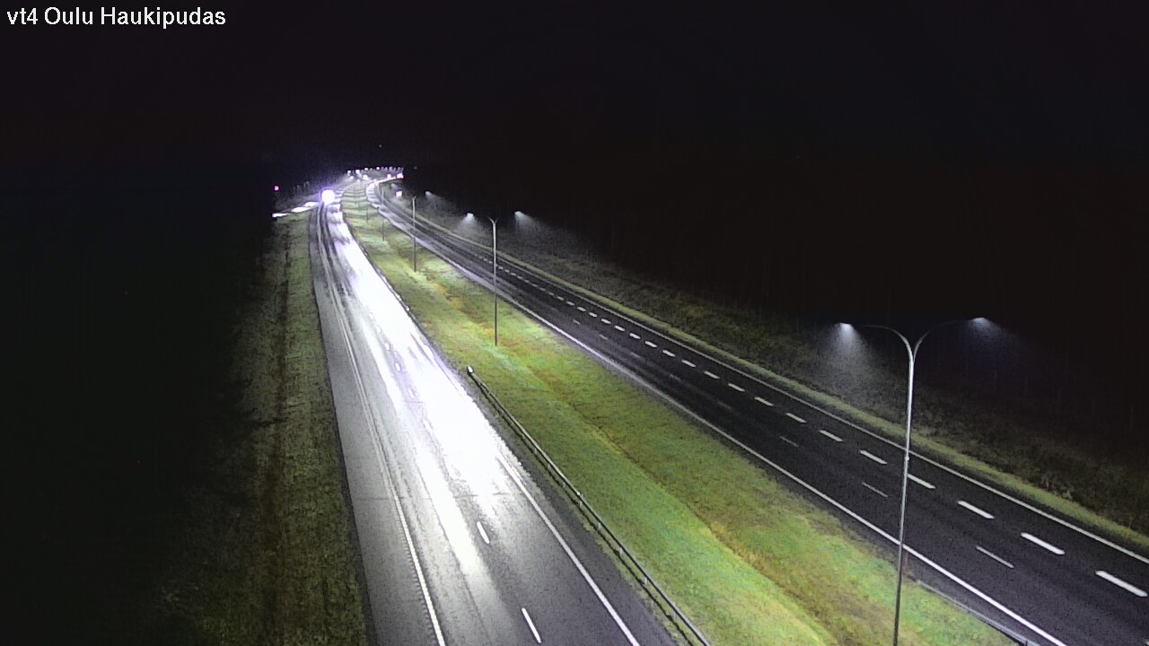 Weather Camera Image Road 4 Oulu, Haukipudas, Oulu, Pohjois-Pohjanmaa