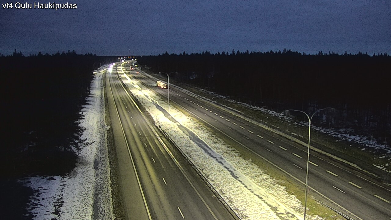 Kelikamerat Kuva Tie 4 Oulu, Haukipudas, Oulu, Pohjois-Pohjanmaa