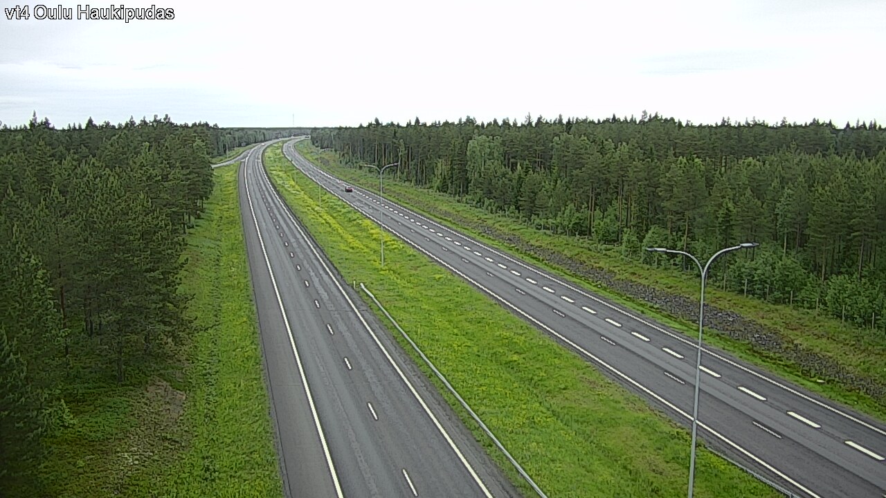 Kelikamerat Kuva Tie 4 Oulu, Haukipudas, Oulu, Pohjois-Pohjanmaa