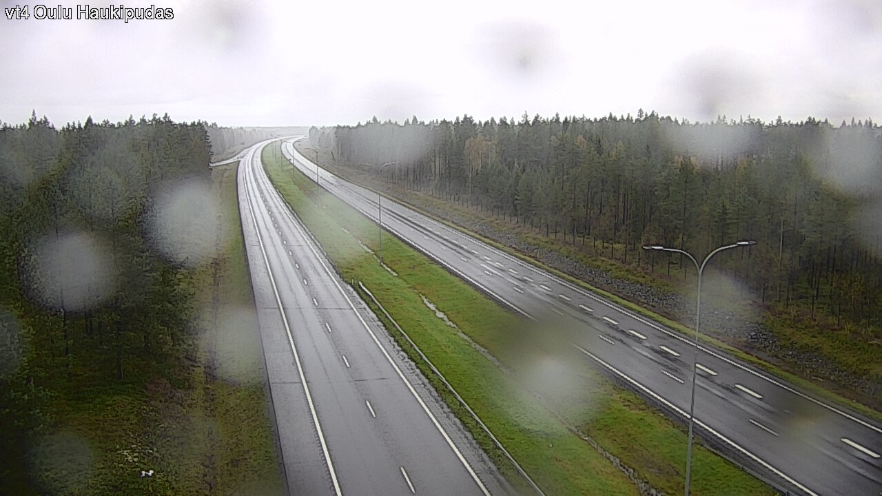 Weather Camera Image Road 4 Oulu, Haukipudas, Oulu, Pohjois-Pohjanmaa