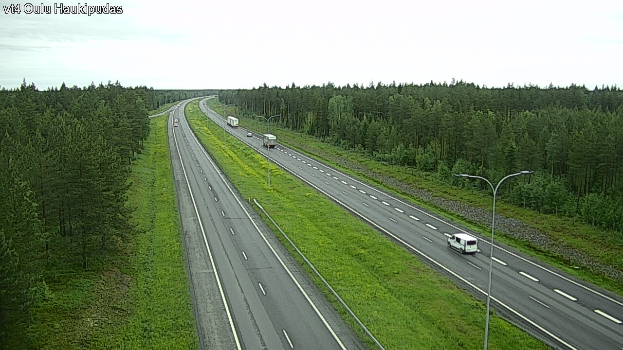 Weather Camera Image Road 4 Oulu, Haukipudas, Oulu, Pohjois-Pohjanmaa