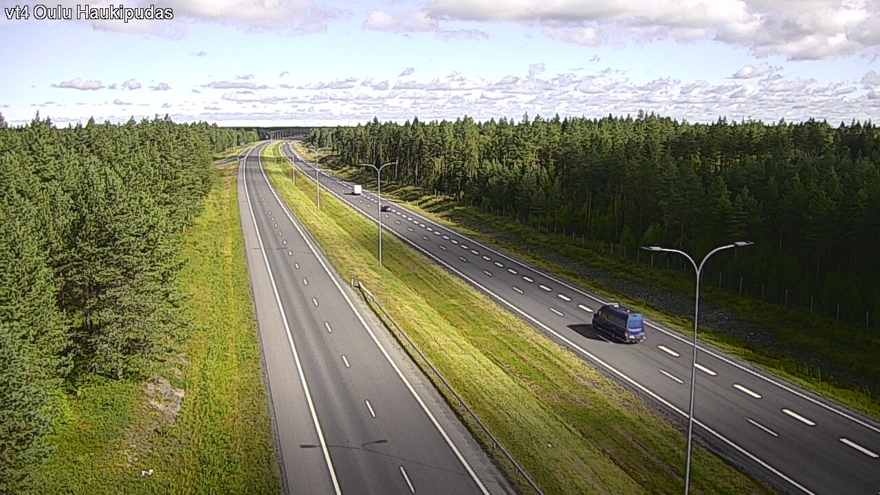 Kelikamerat Kuva Tie 4 Oulu, Haukipudas, Oulu, Pohjois-Pohjanmaa