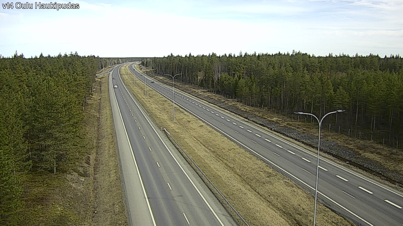 Kelikamerat Kuva Tie 4 Oulu, Haukipudas, Oulu, Pohjois-Pohjanmaa