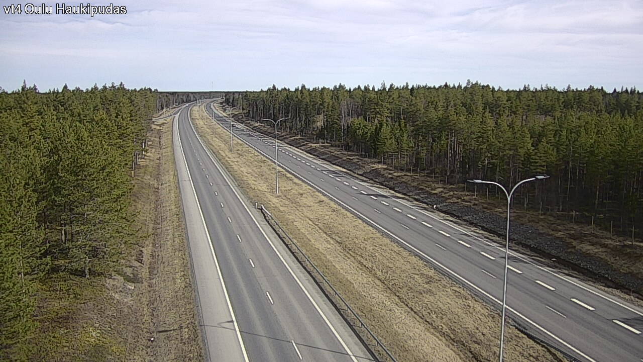 Kelikamerat Kuva Tie 4 Oulu, Haukipudas, Oulu, Pohjois-Pohjanmaa