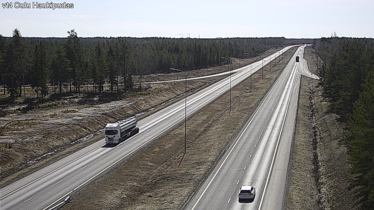 Kelikamerat Kuva Tie 4 Oulu, Haukipudas, Oulu, Pohjois-Pohjanmaa