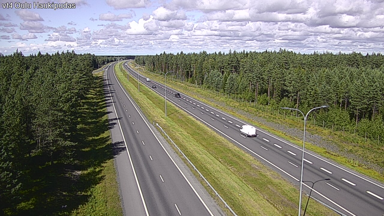 Kelikamerat Kuva Tie 4 Oulu, Haukipudas, Oulu, Pohjois-Pohjanmaa