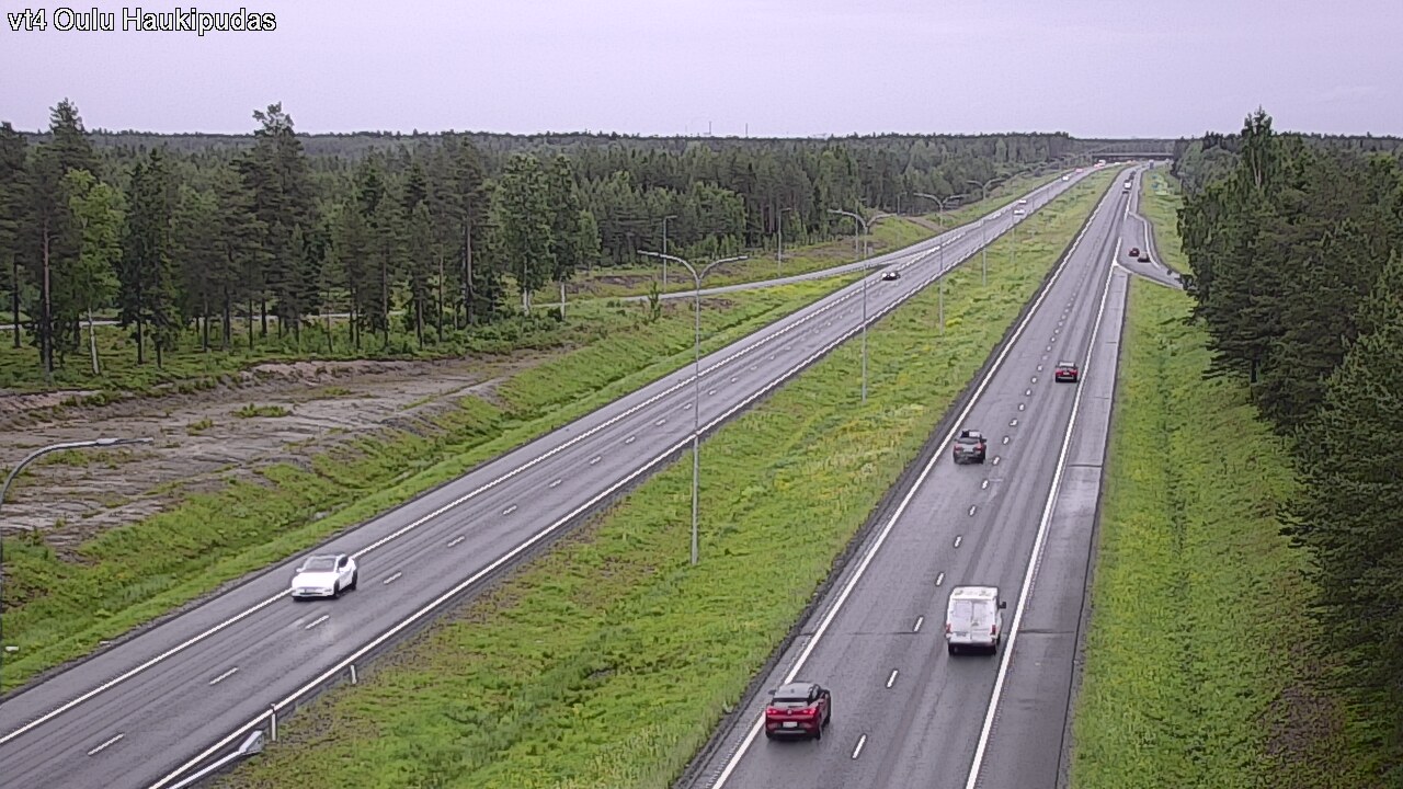 Kelikamerat Kuva Tie 4 Oulu, Haukipudas, Oulu, Pohjois-Pohjanmaa