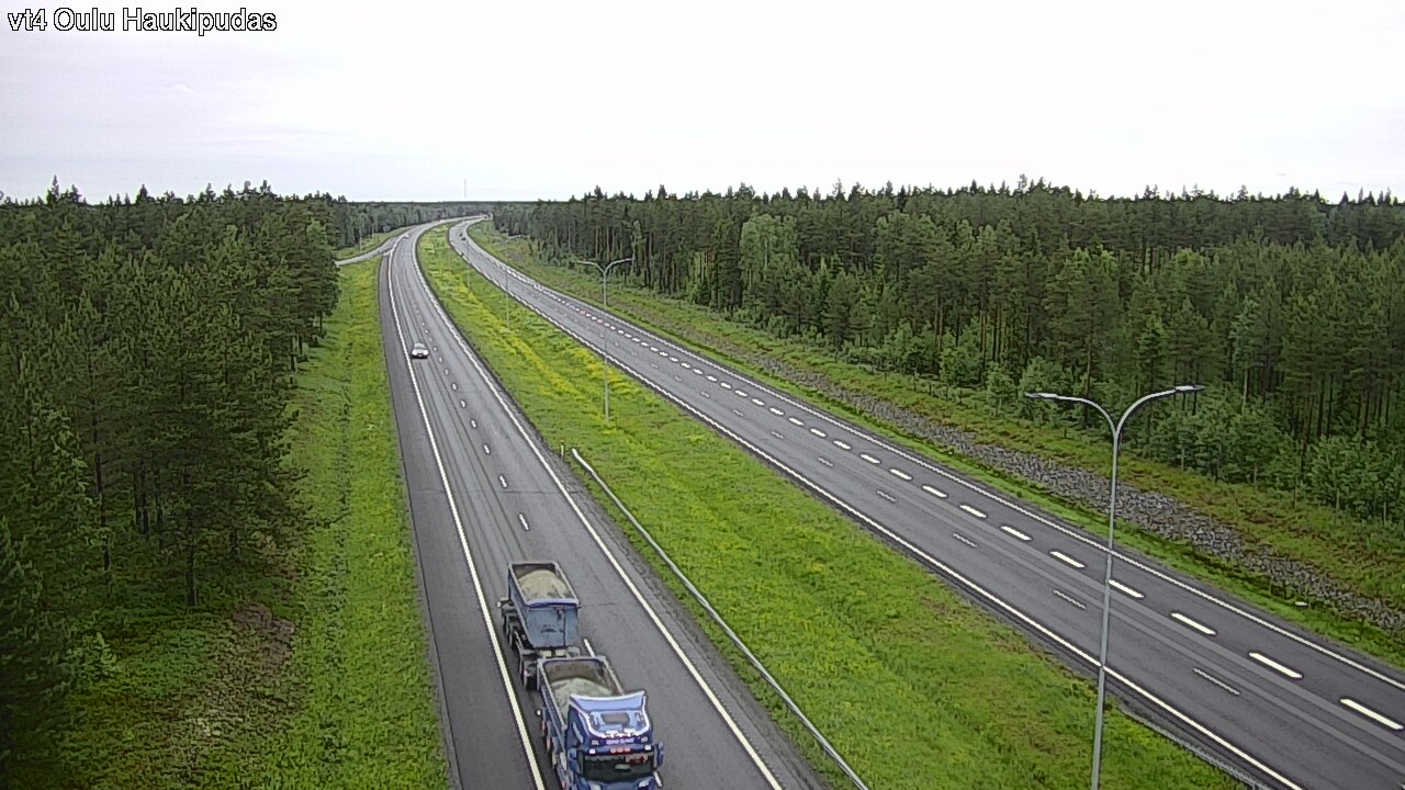 Kelikamerat Kuva Tie 4 Oulu, Haukipudas, Oulu, Pohjois-Pohjanmaa
