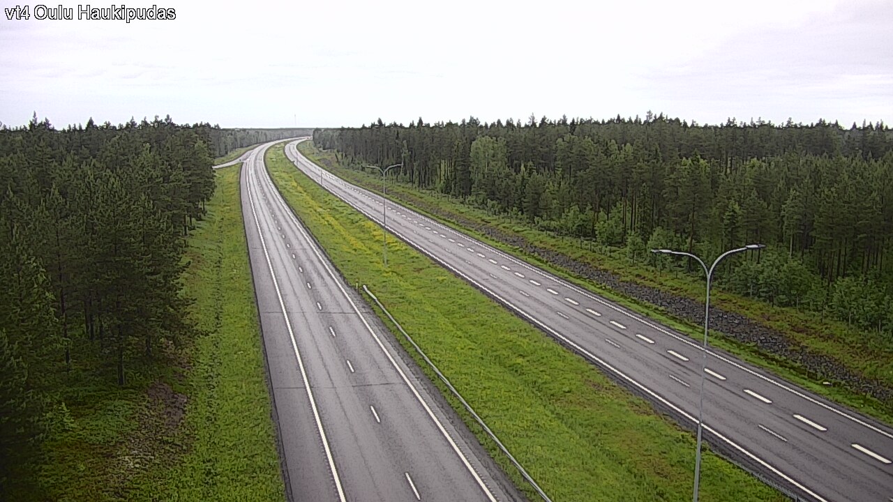 Kelikamerat Kuva Tie 4 Oulu, Haukipudas, Oulu, Pohjois-Pohjanmaa