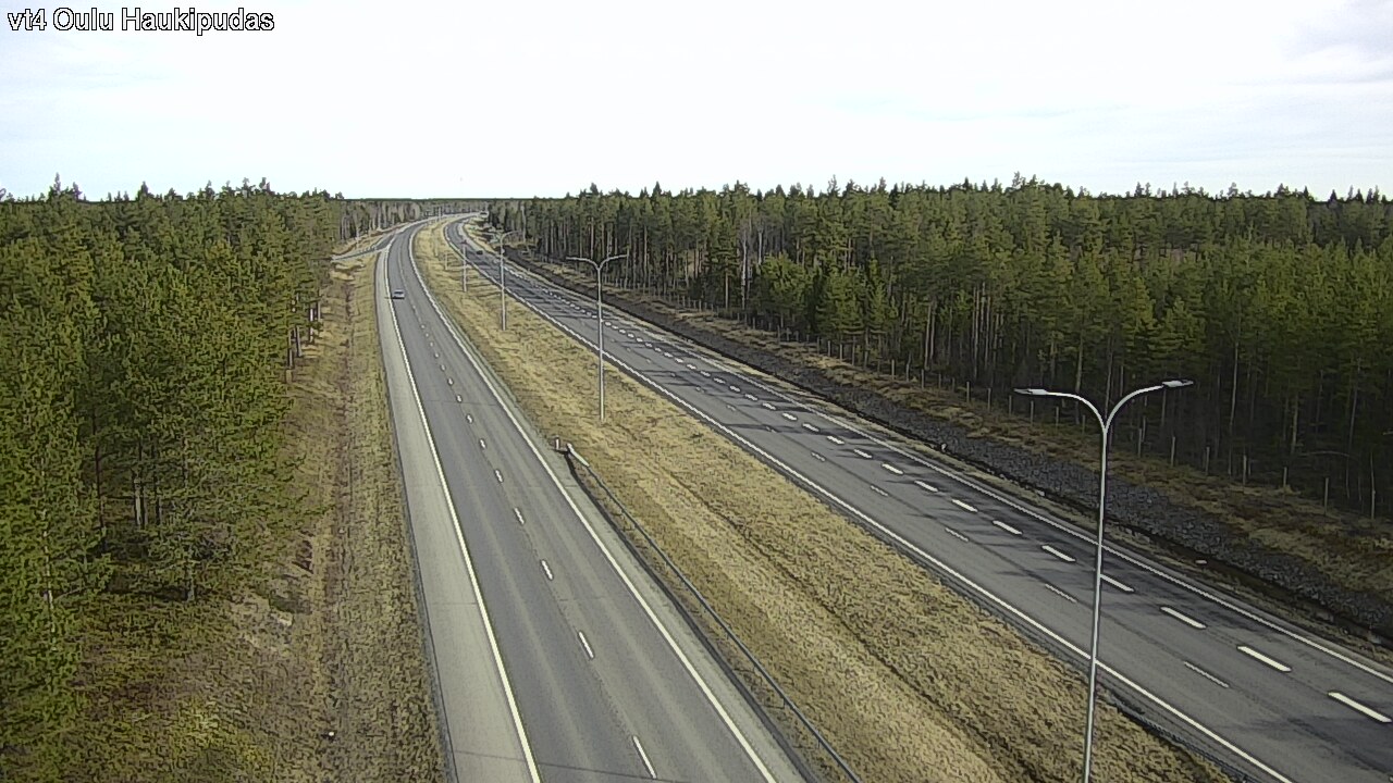Kelikamerat Kuva Tie 4 Oulu, Haukipudas, Oulu, Pohjois-Pohjanmaa