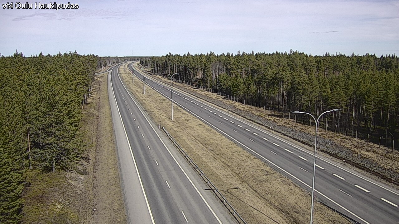 Kelikamerat Kuva Tie 4 Oulu, Haukipudas, Oulu, Pohjois-Pohjanmaa