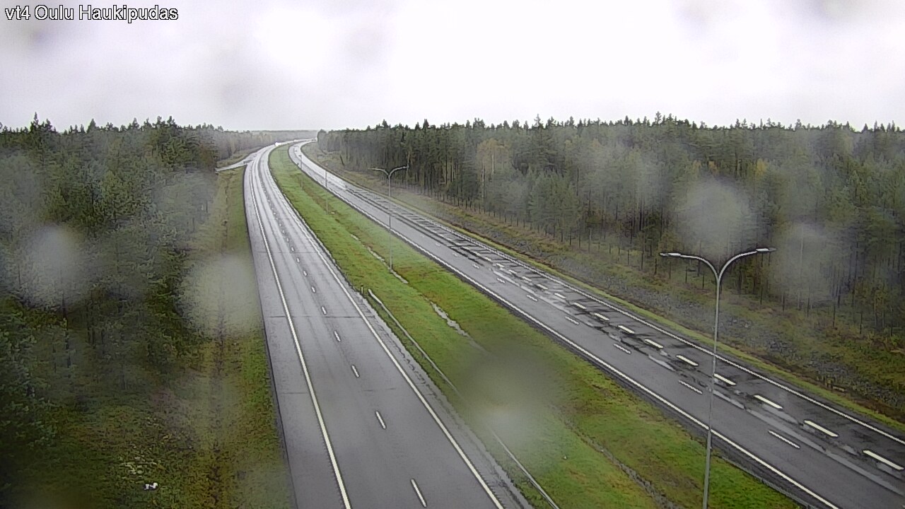 Weather Camera Image Road 4 Oulu, Haukipudas, Oulu, Pohjois-Pohjanmaa