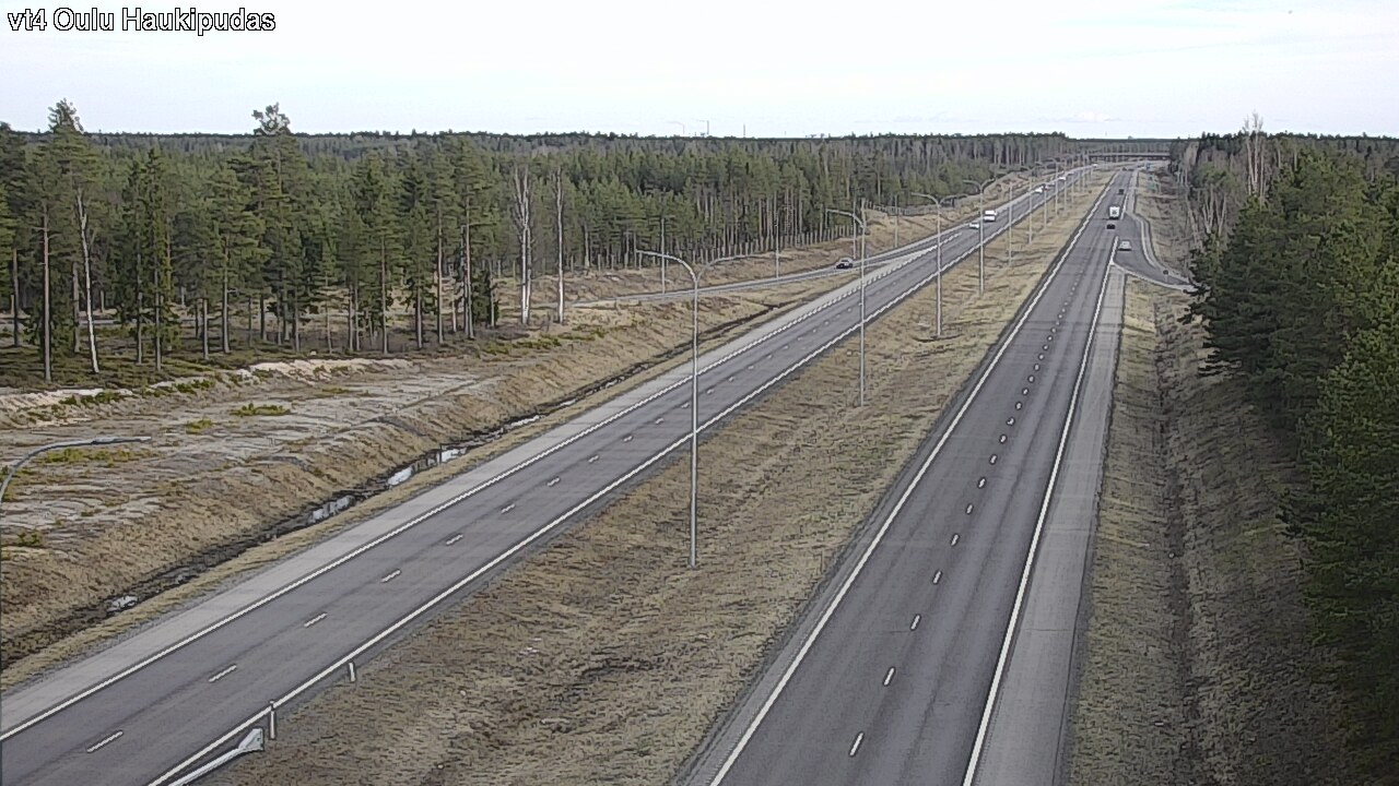 Kelikamerat Kuva Tie 4 Oulu, Haukipudas, Oulu, Pohjois-Pohjanmaa