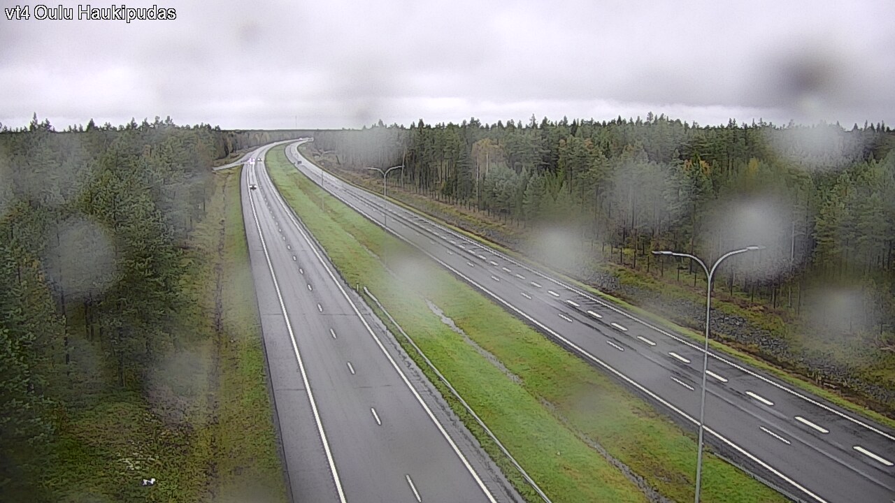 Weather Camera Image Road 4 Oulu, Haukipudas, Oulu, Pohjois-Pohjanmaa
