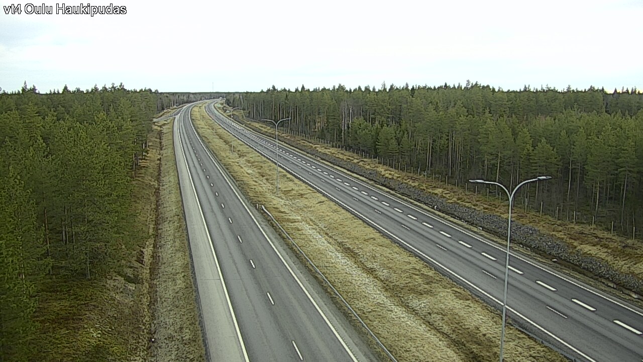 Kelikamerat Kuva Tie 4 Oulu, Haukipudas, Oulu, Pohjois-Pohjanmaa