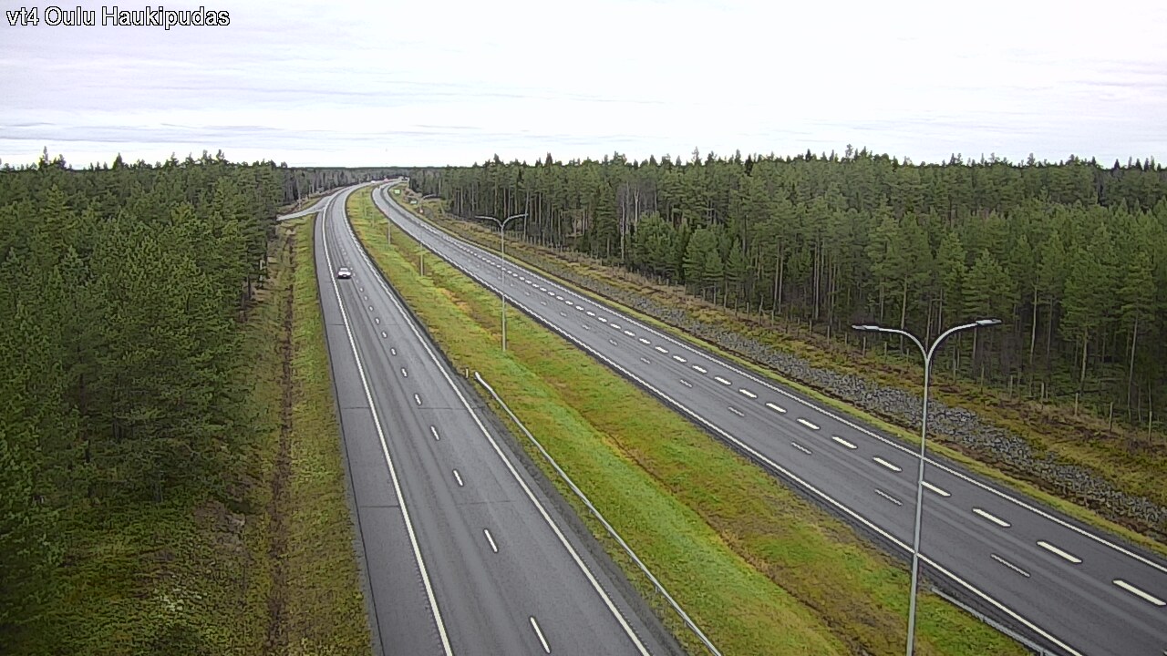 Kelikamerat Kuva Tie 4 Oulu, Haukipudas, Oulu, Pohjois-Pohjanmaa