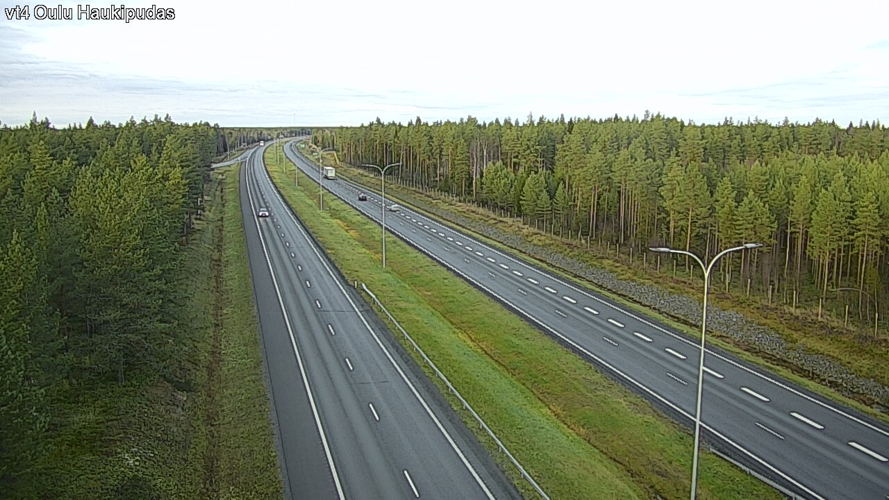 Kelikamerat Kuva Tie 4 Oulu, Haukipudas, Oulu, Pohjois-Pohjanmaa